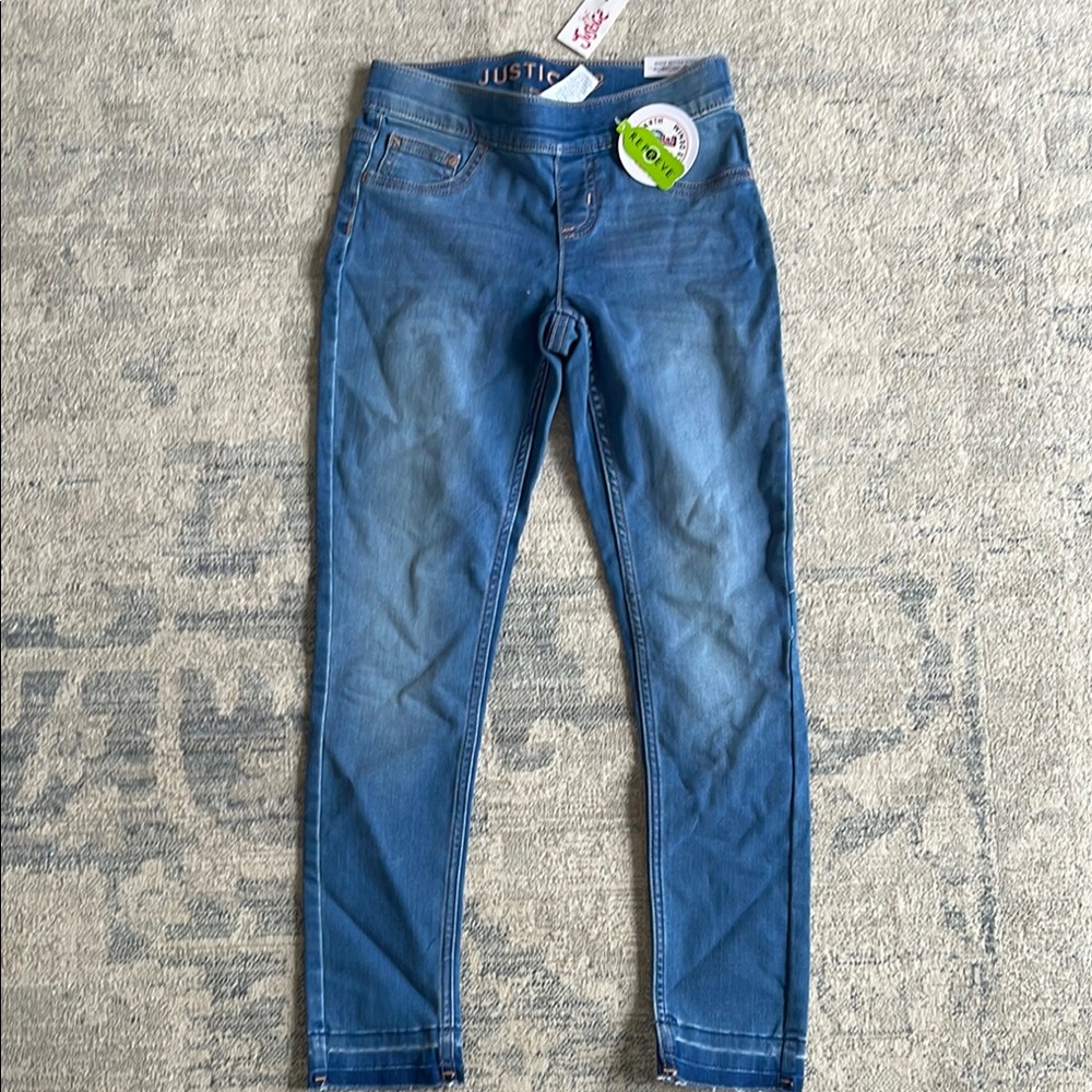 Girls Blue Denim Jegging